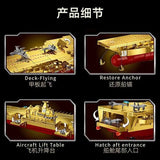 Afobrick Zhegao GZ8888A Golden aircraft carrier Fujian, view 4
