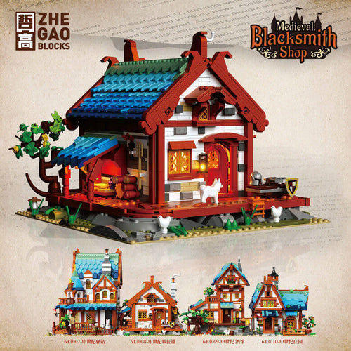 Afobrick ZHEGAO Medieval Series Mini Brick