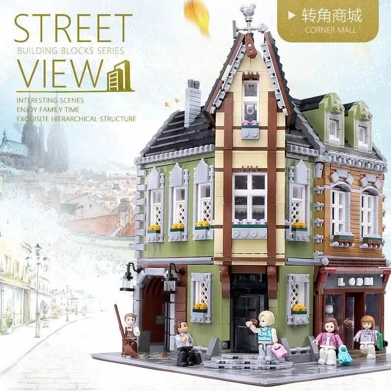 Afobrick ZHEGAO QL0919 Lab and Corner Mall 3474pcs