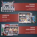 Afobrick ZHEGAO QL0920 Romantic Restaurant 3577pcs, view 2