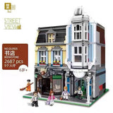 Afobrick ZHEGAO QL0925 Book Shop 2687pcs, view 2