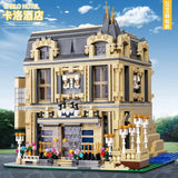 Afobrick ZHEGAO QL0927 Carlo Hotel 2099PCS, view 2