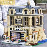 Afobrick ZHEGAO QL0927 Carlo Hotel 2099PCS, view 5