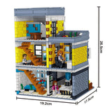Afobrick ZHEGAO QL0934 Summer coffee shop 1278pcs, view 4