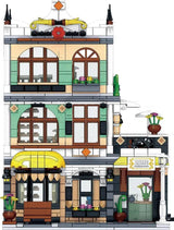 Afobrick ZHEGAO QL0936 Rome Restaurants 1186pcs, view 3