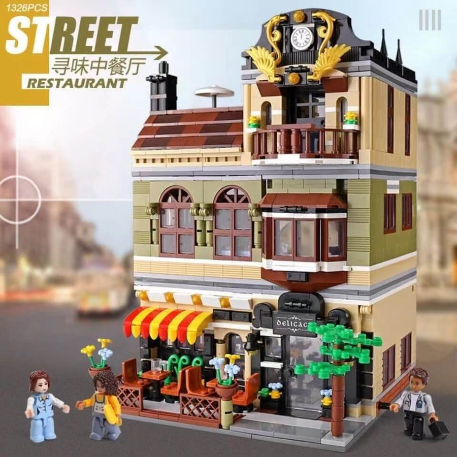 Afobrick ZHEGAO QL0937 Chinese Restaurant 1326pcs