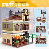 Afobrick ZHEGAO QL0937 Chinese Restaurant 1326pcs, view 4