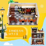 Afobrick ZHEGAO QL0937 Chinese Restaurant 1326pcs, view 6