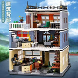 Afobrick ZHEGAO QL0940 garden Hotel 1316pcs, view 2