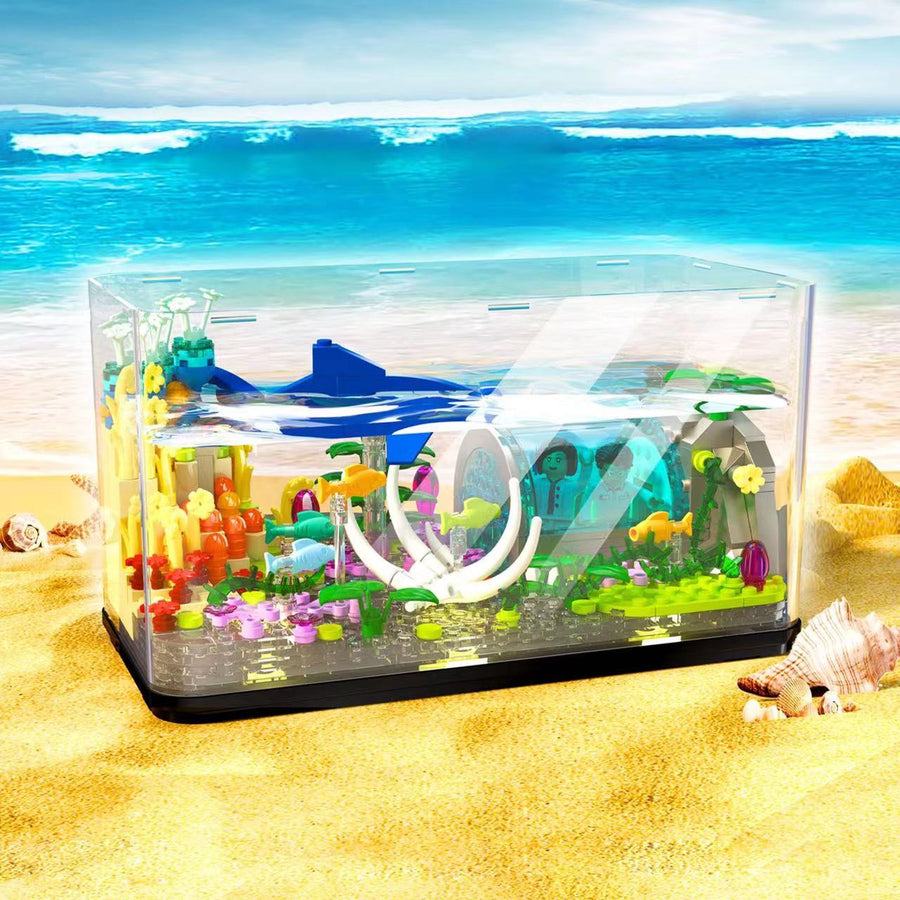 Afobrick ZHEGAO Wonderful Aquarium Mini Brick