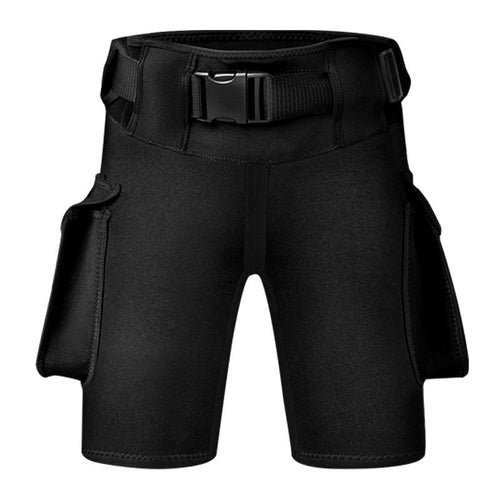AKUANA Gear 3mm Premium Neoprene Tech Diving Pocket Shorts Scuba Diving Wetsuit Pants