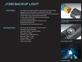 AKUANA Gear Diving Flashlight 1000/1500 Lumens 2 Levels, Maximum Burn Time 6 Hours Waterproof 500ft/150m, view 2
