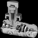 AKUANA Gear Diving Regulator First Stage Din, Falcon 1 AKUANA -- OUT OF STOCK, view 3