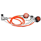AKUANA Gear Scuba Diving Regulator Set, Horga, Regulator and Octopus Combo F3+FN2 AKUANA, view 2