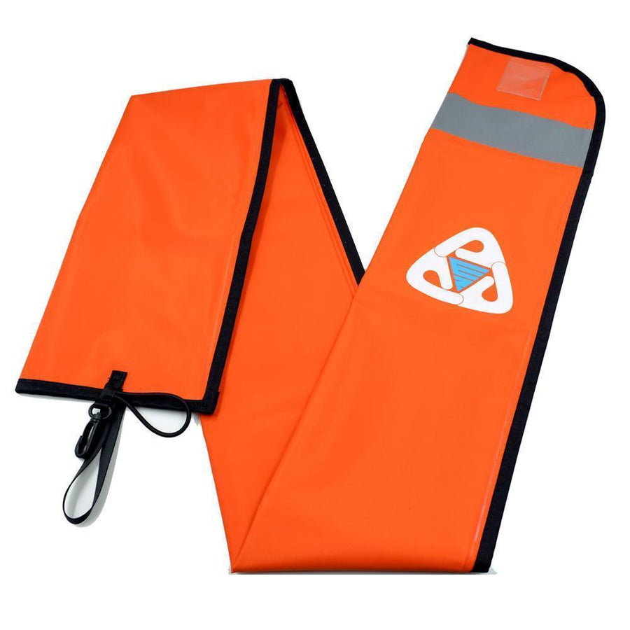 AKUANA Gear Hi-Viz 6.5'' Wide Scuba Diving Surface Marker Buoy (SMB) Safety Sausage