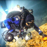 AKUANA Gear Tech Diving Twin Tank BCD, 50Lb Lift Double Bladder With 316 S/S Backplate, Seal 50 AKUANA, view 6