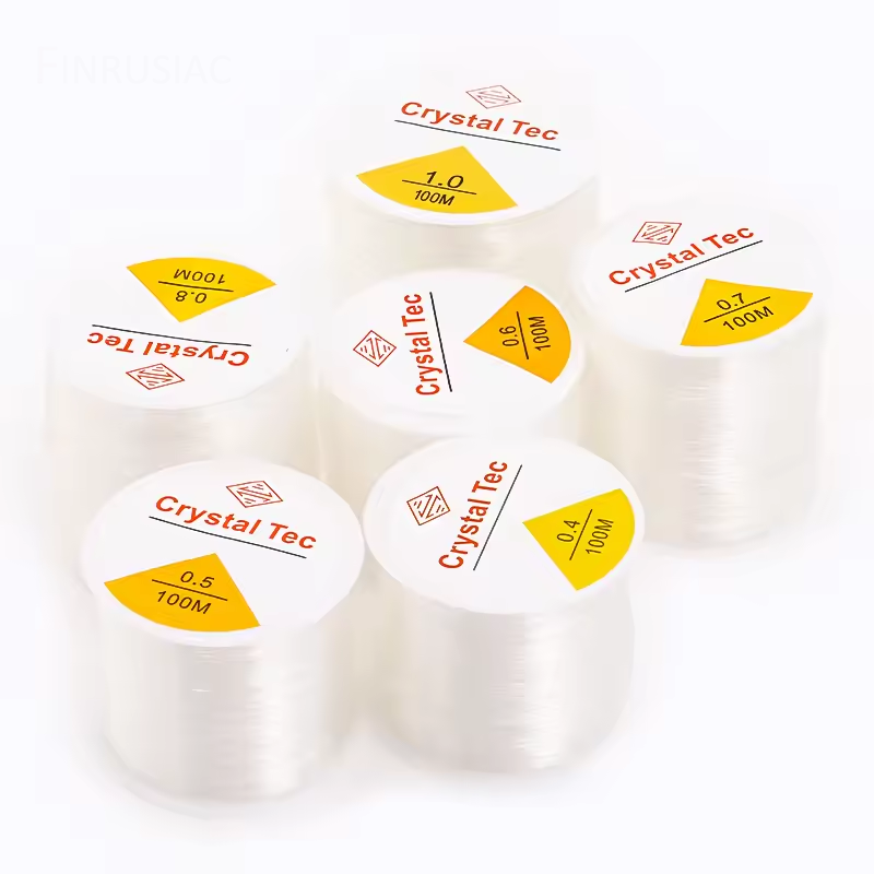 AliExpress Clear Elastic Beading Cord (0.5-1.5mm), view 3