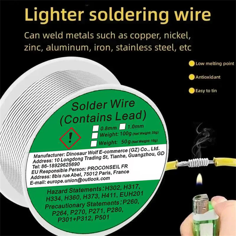 AliExpress Low-Temperature Solder Wire (0.8mm, 1.0mm), view 4