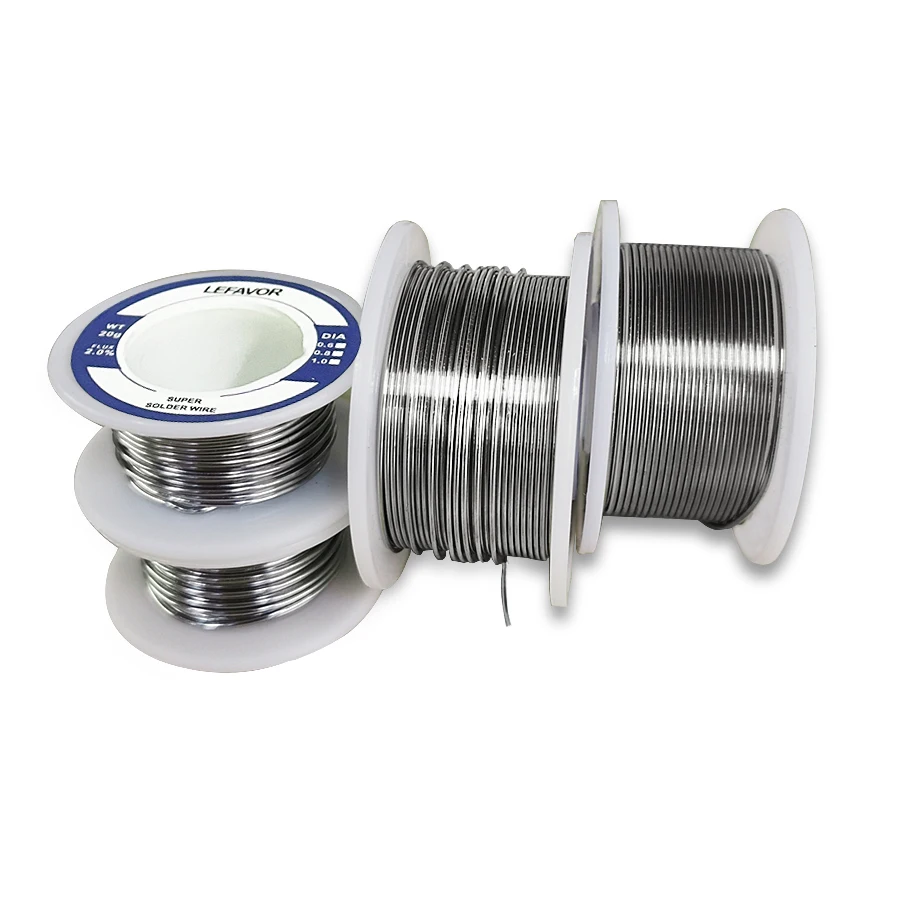 AliExpress Rosin-Core Solder Wire Roll (0.8mm, 1.0mm)