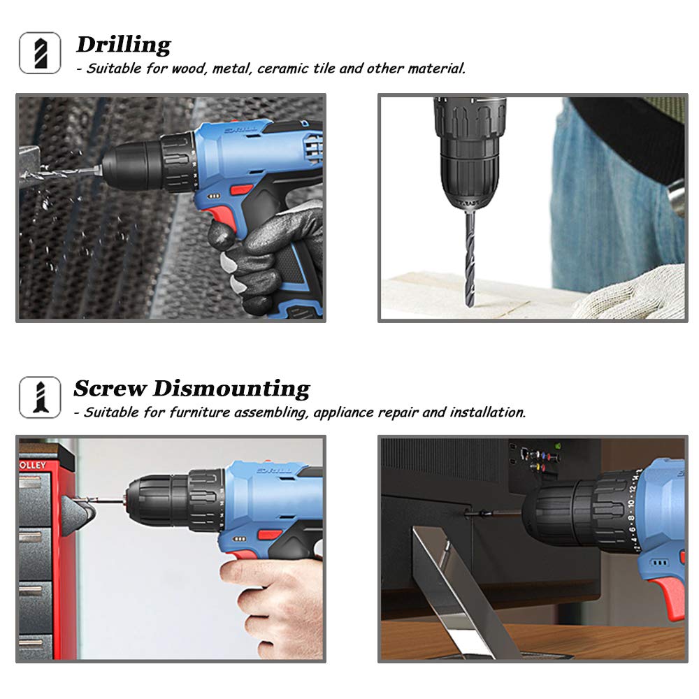 AliExpress 0.8mm-10mm Keyless Drill Chuck Set, with Hex Shank, 3/8-24UNF Quick Grip Adapter, Chuck for Drill Bit Screwdriver Tap & Sockets, view 2