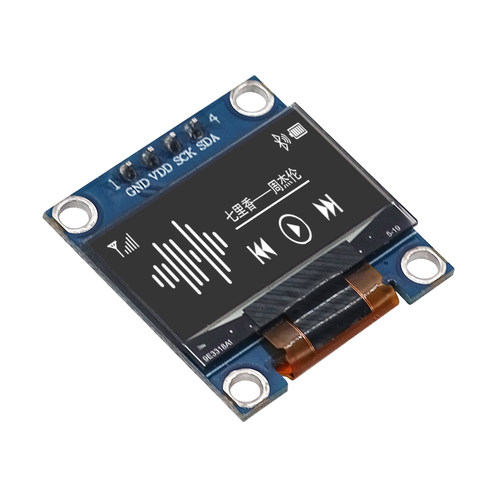 AliExpress 0.96 Inch OLED Display Module SSD1306 I2C IIC SPI Serial 128X64 LCD 4 Pin YellowBlue WhiteBlue for Arduino(Pin Headers Soldered), view 2