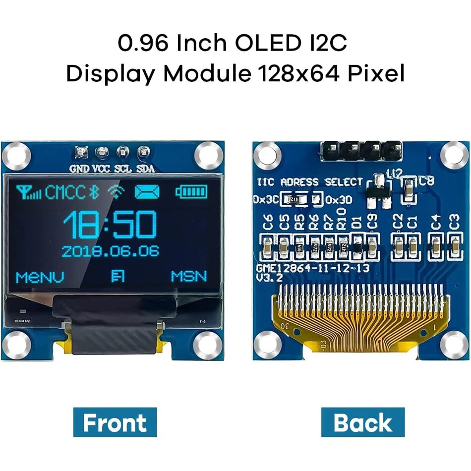 AliExpress 0.96 Inch I2C OLED Display Module (SSD1306), view 5