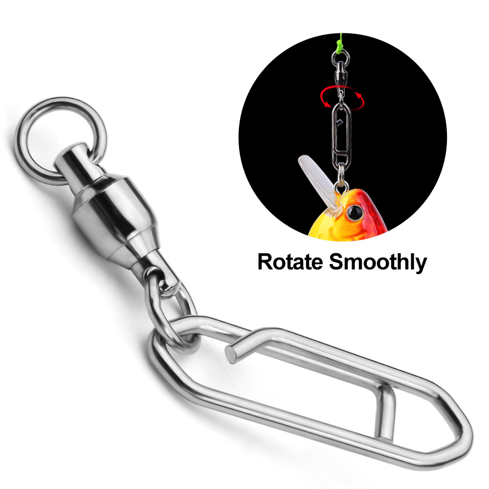 AliExpress Fishing Bearing Swivel Rotary Connectors (10-Pack)