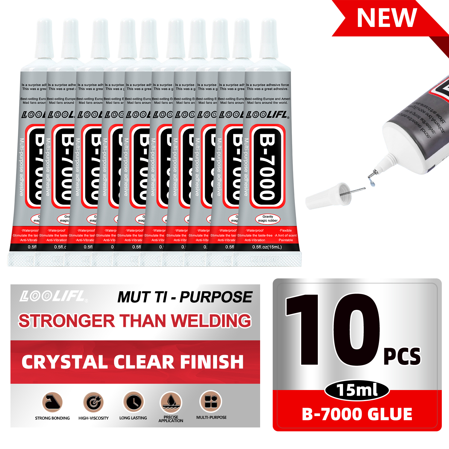 AliExpress Loolifl B-7000 Clear Adhesive (15ml)