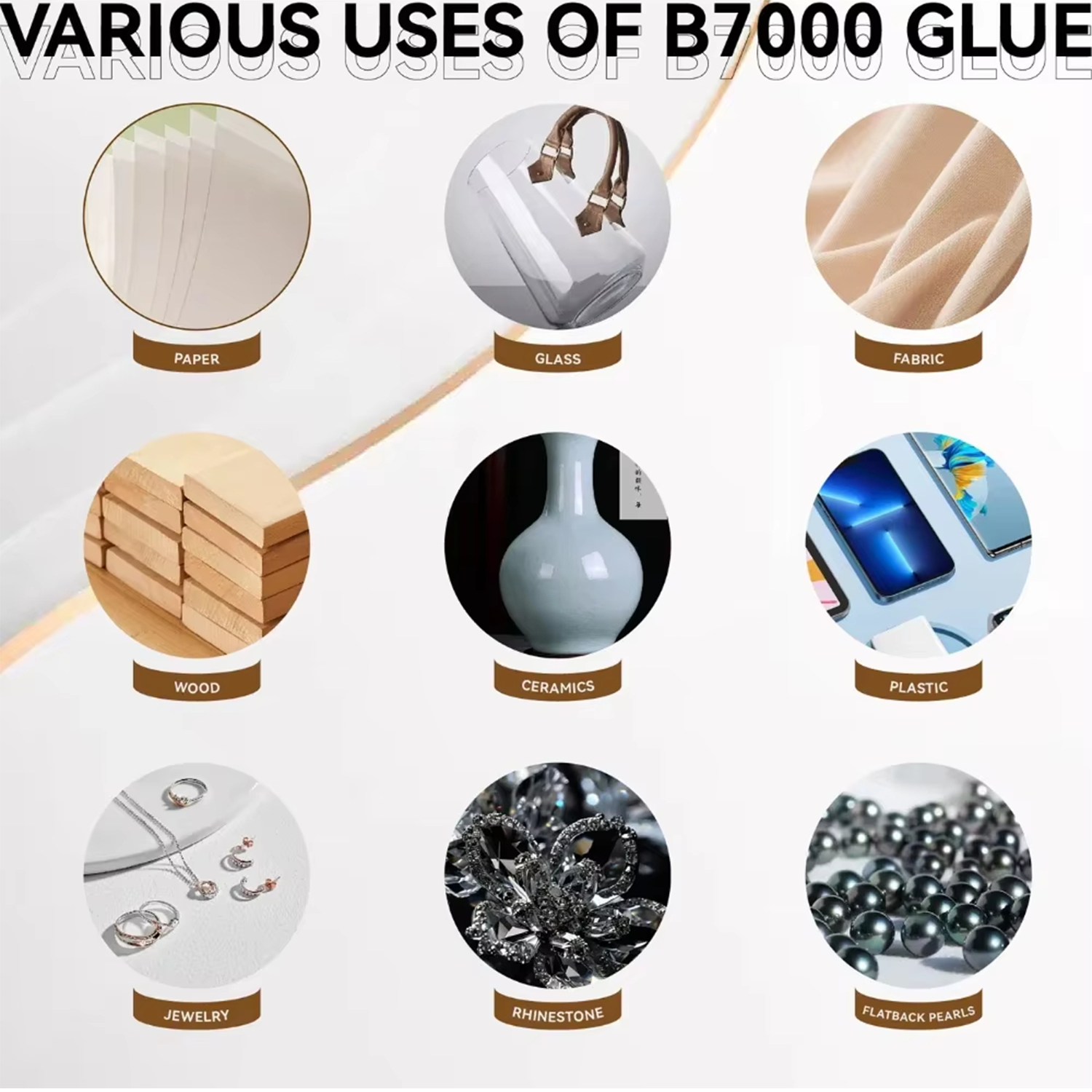 AliExpress Loolifl B-7000 Clear Adhesive (15ml), view 5