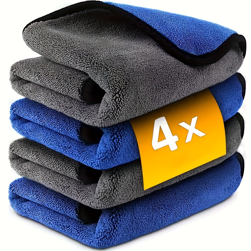 AliExpress 1-10pcs Microfiber Car Cleaning Towels Ultra Absorbent Car Drying Cloth Auto Detailing Washing Towel Father's Day Gift For Dad