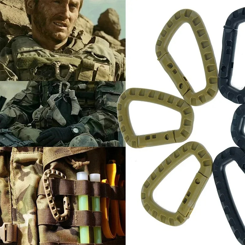 AliExpress Tactical D-Ring Carabiner Clips (Multi-Pack), view 5