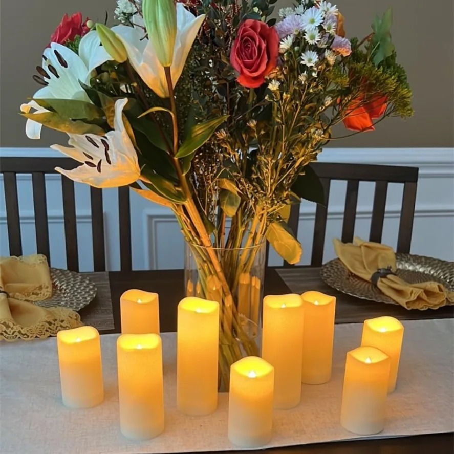 AliExpress Flameless Flickering LED Swing Candles, view 3