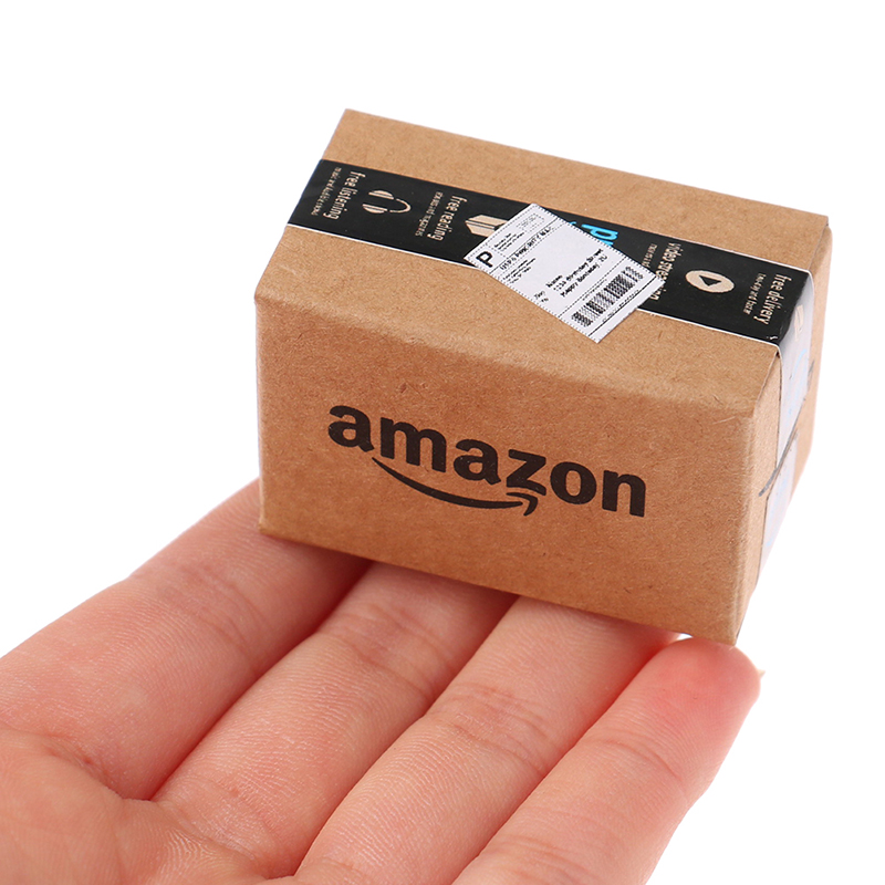 AliExpress 1:12 Dollhouse Miniture Express Box Gift Box Furniture Toys Accessories
