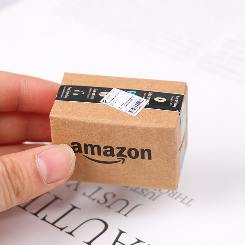 AliExpress 1:12 Dollhouse Miniture Express Box Gift Box Furniture Toys Accessories, view 2