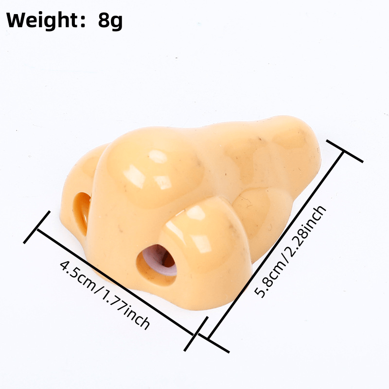 AliExpress 1/12pcs Creative Nose-Shaped Pencil Sharpeners Funny Nose Pencil Sharpener School Supplies Prizes For Kids Party Favors, view 2
