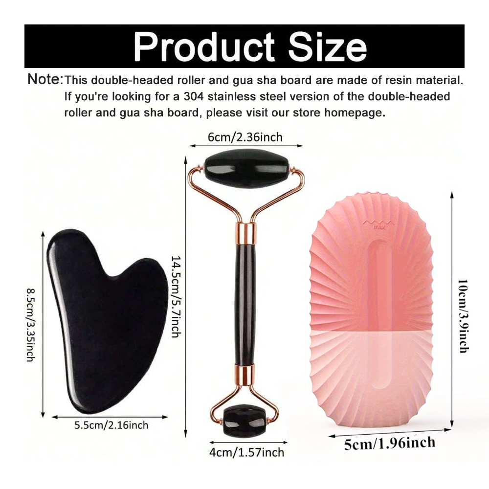 AliExpress Ice Face Roller and Gua Sha Set, view 2