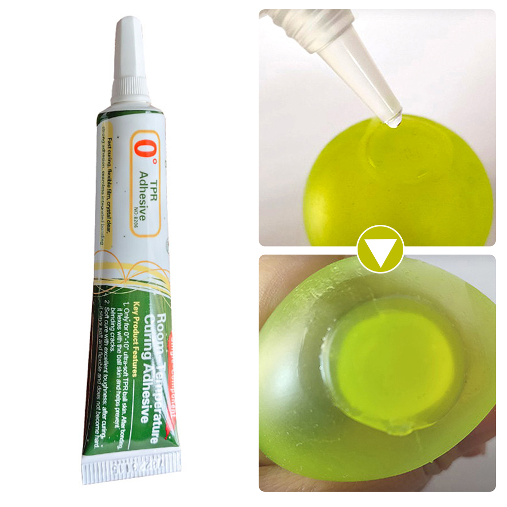 AliExpress 1/2/3PCS Transparent TPR Glue for Squishies Toys 0° Room Temperature Curing Adhesive for Stress Ball Squishies Repairs Glue 20ml, view 2