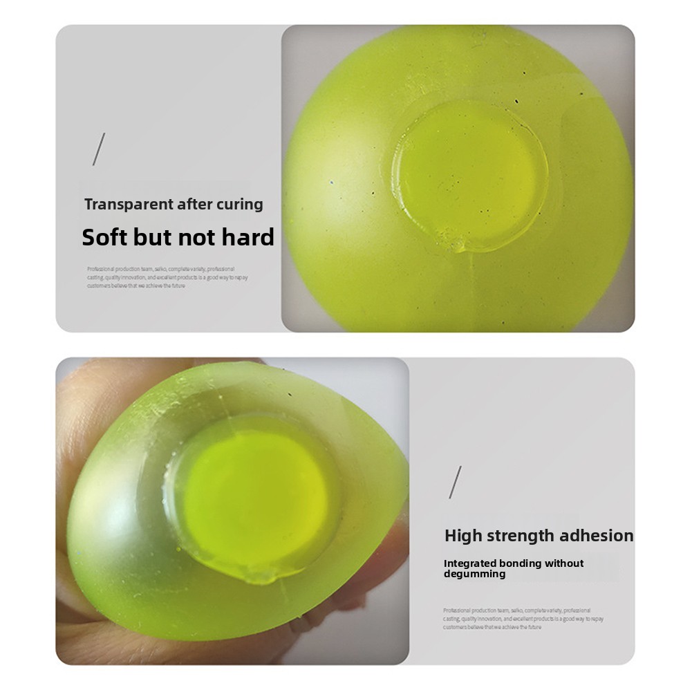AliExpress 1/2/3PCS Transparent TPR Glue for Squishies Toys 0° Room Temperature Curing Adhesive for Stress Ball Squishies Repairs Glue 20ml, view 5