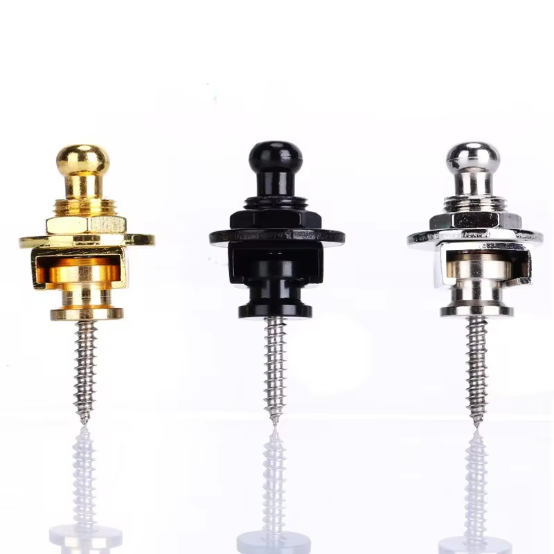 AliExpress 1/2/4Guitar Bass Strap Lock Skidproof StrapLock Locking Pegs Pins,Guitar Strap Buttons Pins Metal End Guitar Accessories(M-size), view 4