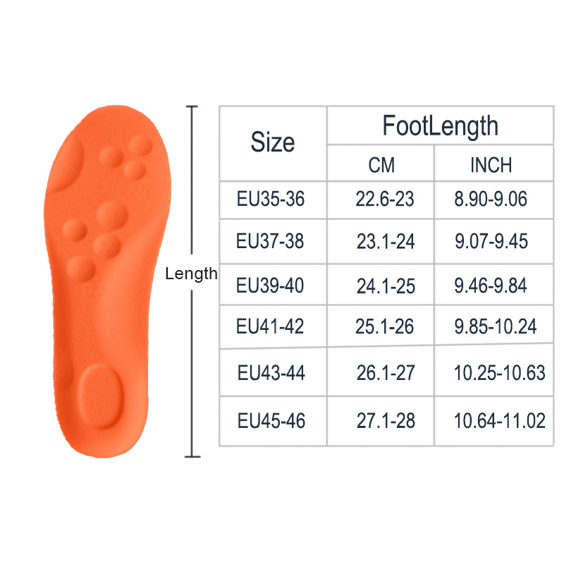 AliExpress Soft Latex Sport Insoles with Arch Support, view 6