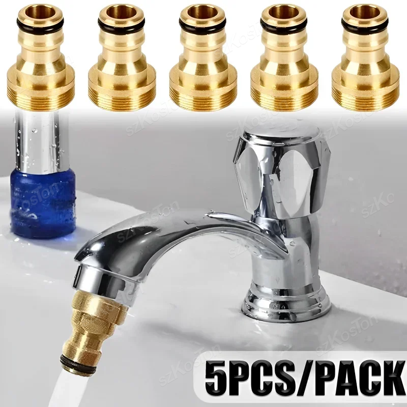 AliExpress Universal Brass Tap Adapter for Garden Hoses