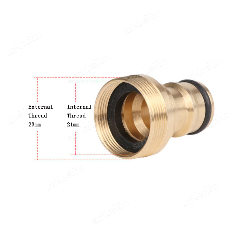AliExpress Universal Brass Tap Adapter for Garden Hoses, view 4