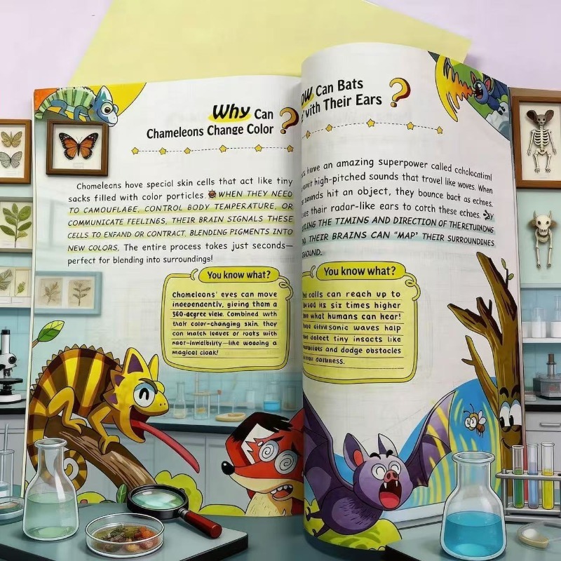 AliExpress 1/2 Books Set Murphy's Law & 100000 Whys Kids Science Humor Educational Storybooks English Early Reading Gifts for Children, view 3