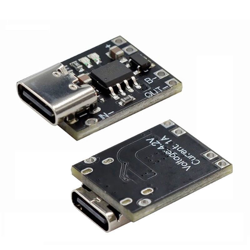 AliExpress 1-20Pcs TP4056 3.7V Lithium Battery Charging Discharging Board With Protection Type-C USB Type C Li-ion Battery Charging Board, view 6