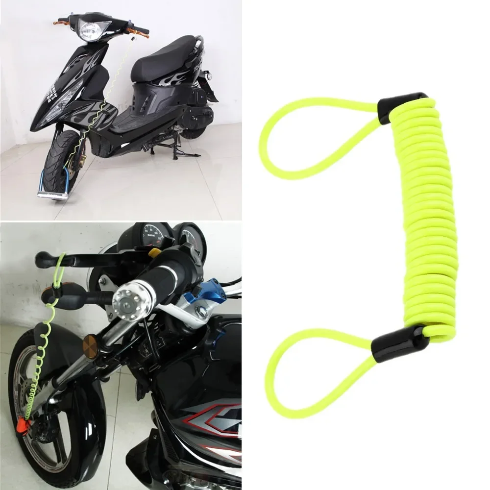 AliExpress 1.2 m Motorcycle Disc Lock Reminder Cable, view 2