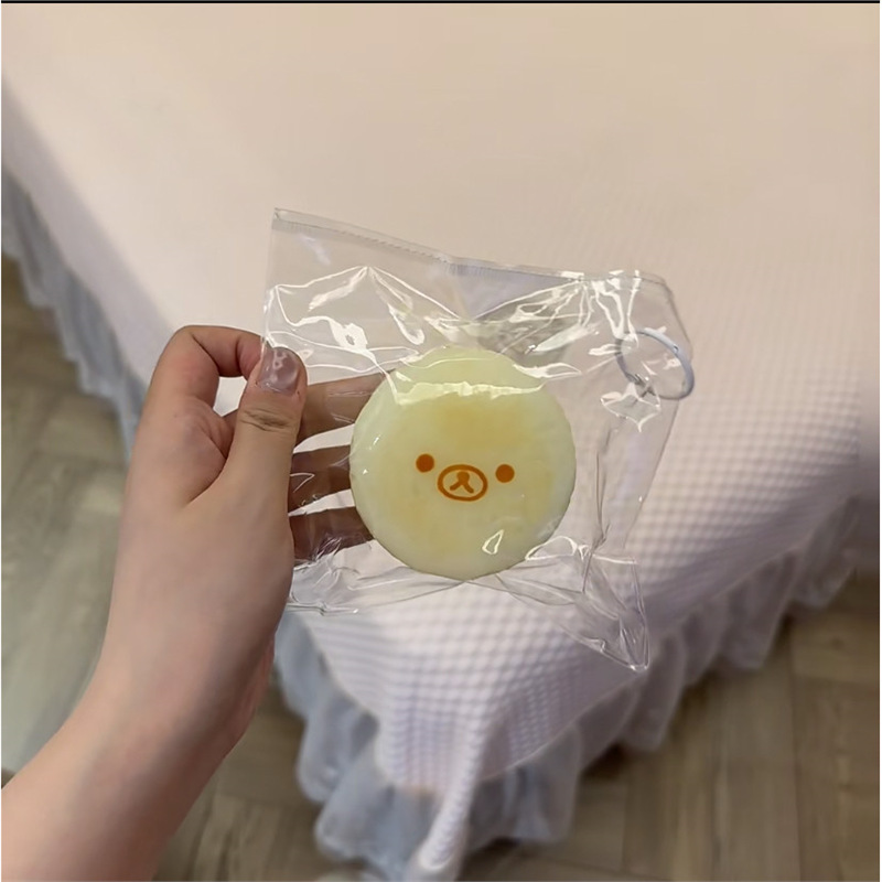 AliExpress 1-2Pc Handmade Squishy with Butter Texture - Banana Carrot Bear Shaped to Relieve Stress - Food Grade Silicone S, view 4