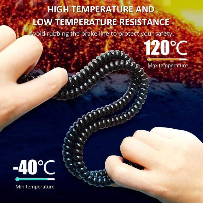AliExpress Spiral Wrap TPU Sleeve for E-Bike Cables, view 2