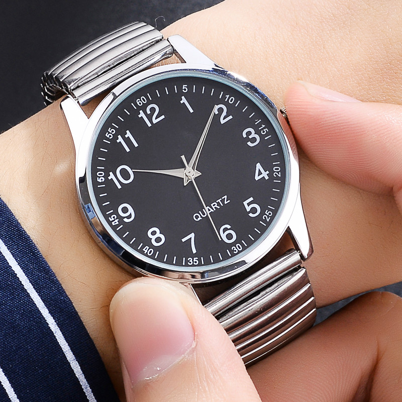 AliExpress Couple Quartz Watches with Elastic Band (2-Piece), view 5
