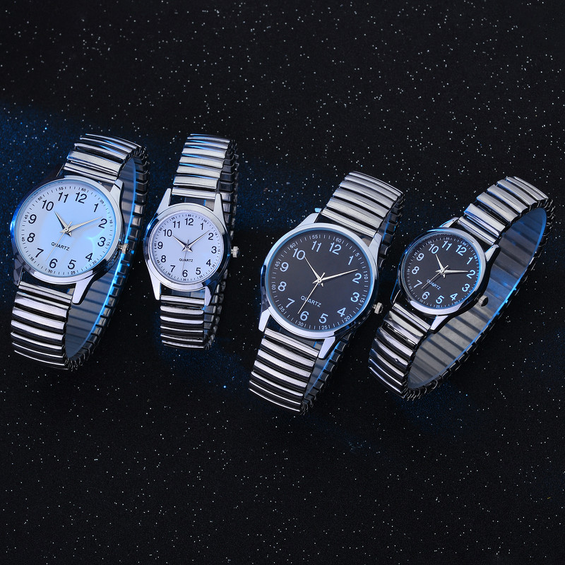AliExpress Simple Arabic-Dial Couple Quartz Watches, view 2