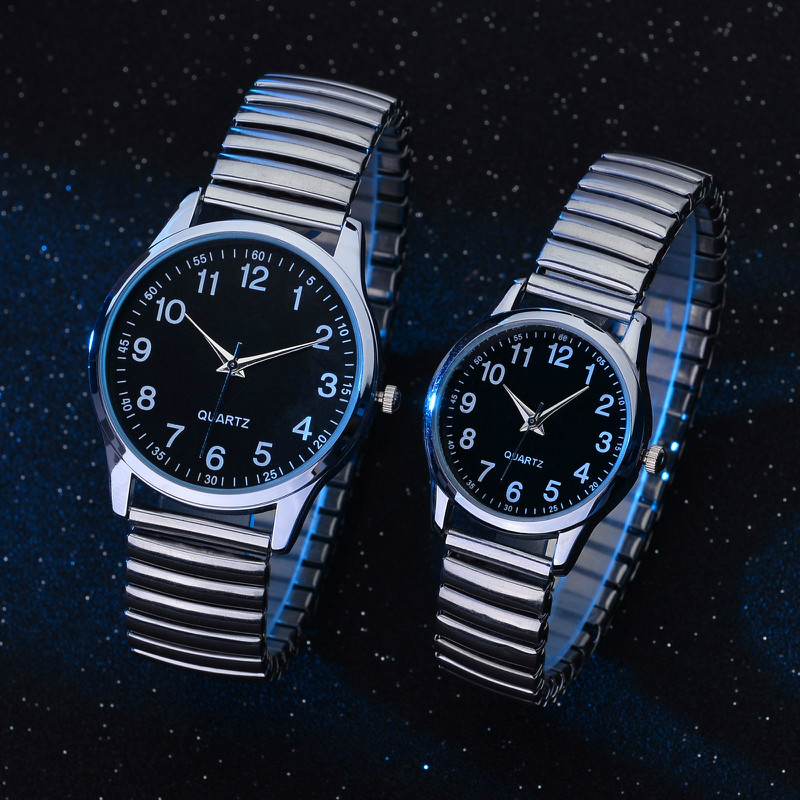 AliExpress Simple Arabic-Dial Couple Quartz Watches, view 3